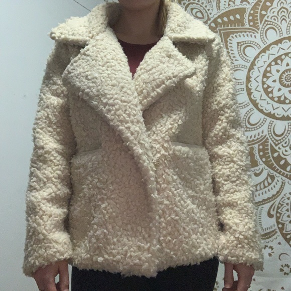 Teddy Bear Sherpa Coat - Picture 4 of 5